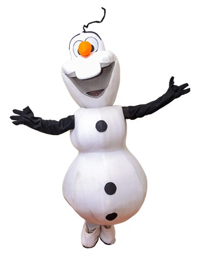 Mascota Olaf din Frozen